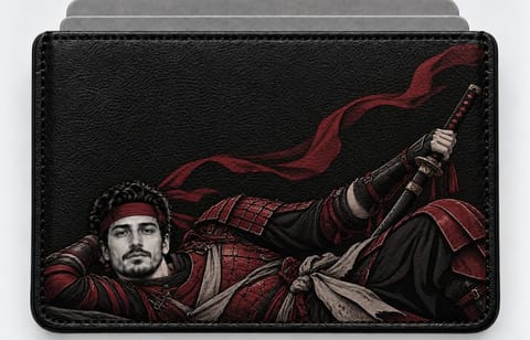 Kızıl Ronin figürlü kartlık