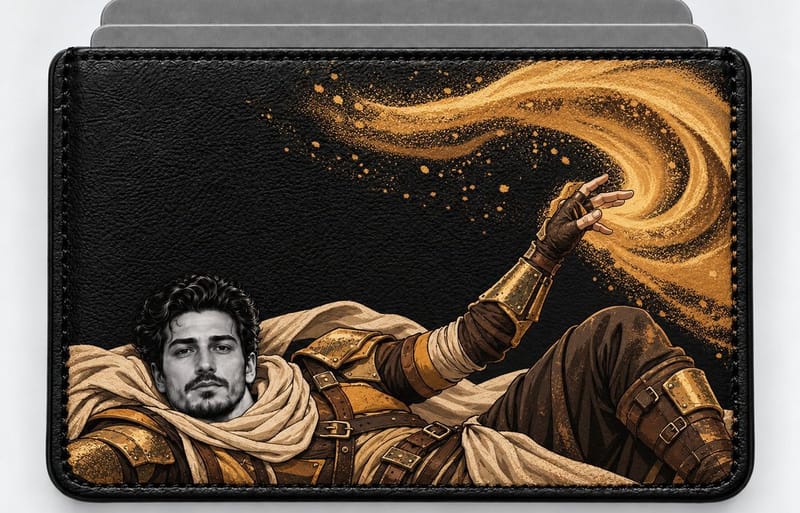 Kum Fırtınası figürlü kartlık