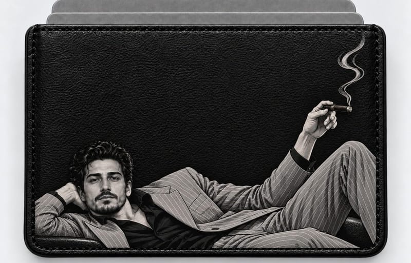 Gece Kulübü figürlü kartlık