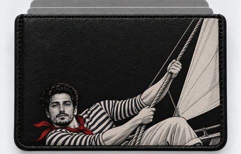 Yelken figürlü kartlık