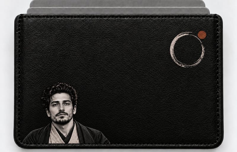 Sakin Zen figürlü kartlık