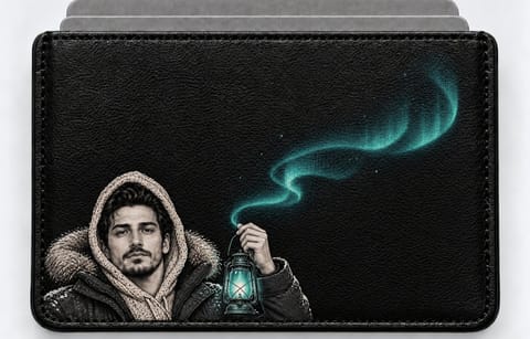 Kutup Işığı figürlü kartlık