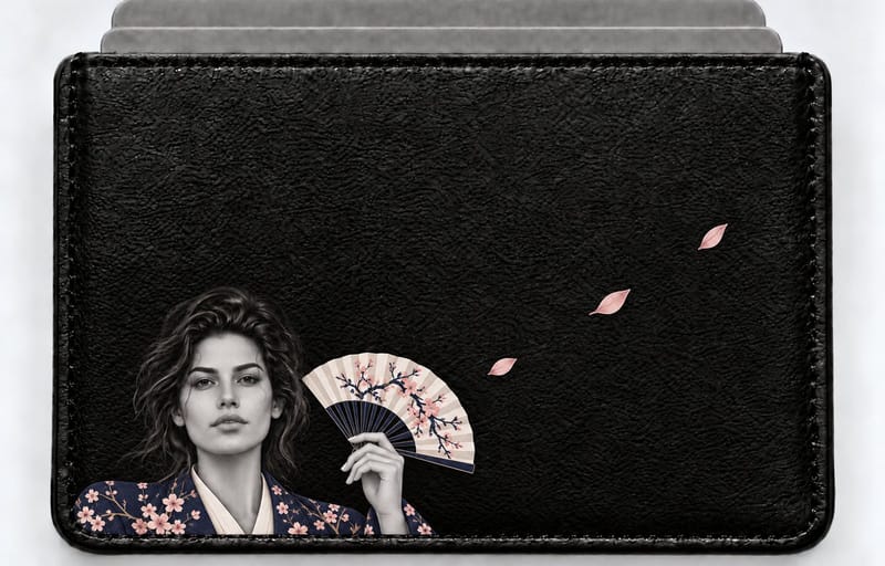 Sakura Yeli figürlü kartlık
