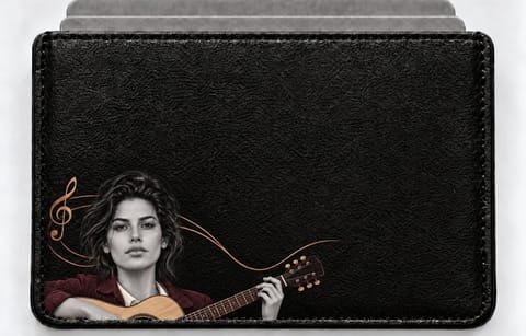 Akustik figürlü kartlık