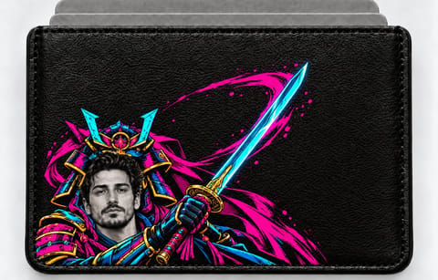 Neon Ronin figürlü kartlık